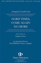 Hard Times Come No More SATB choral sheet music cover